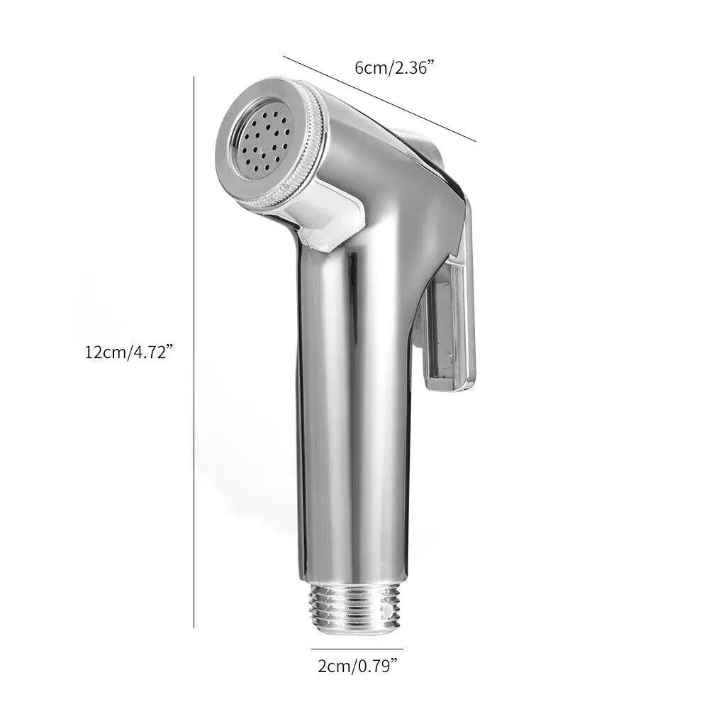 

Hand Held Stainless Steel Toilet Bidet Sprayer Shower Faucet Spray Gun For Bathroom Self Pet Cleaning Shower Head Water Flowers