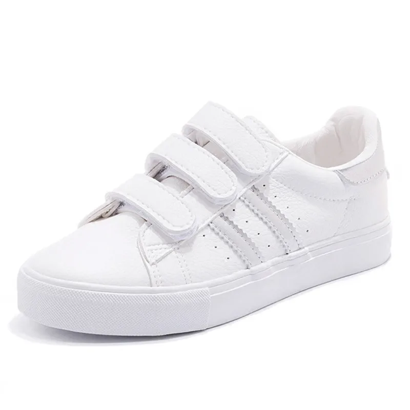 

Autumn Velcro all-match flat white shoes hot style sports white shoes women's shoes 2021 new lazy sneakers