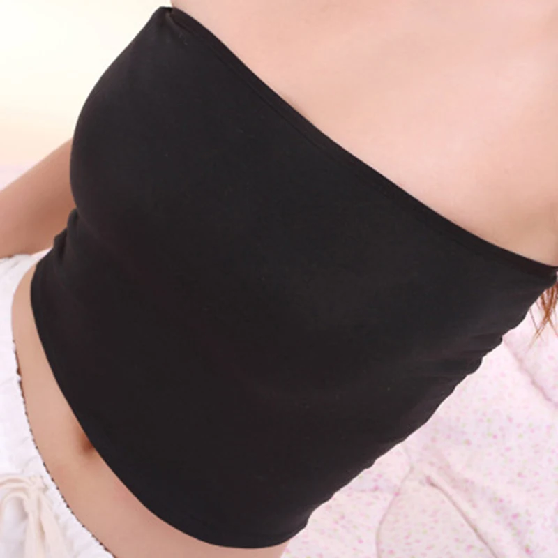

New Women's Sexy Breathable Movement Strapless Tube Tops Intimate Clothing White Tube Top Female Wrapped Chest Tops