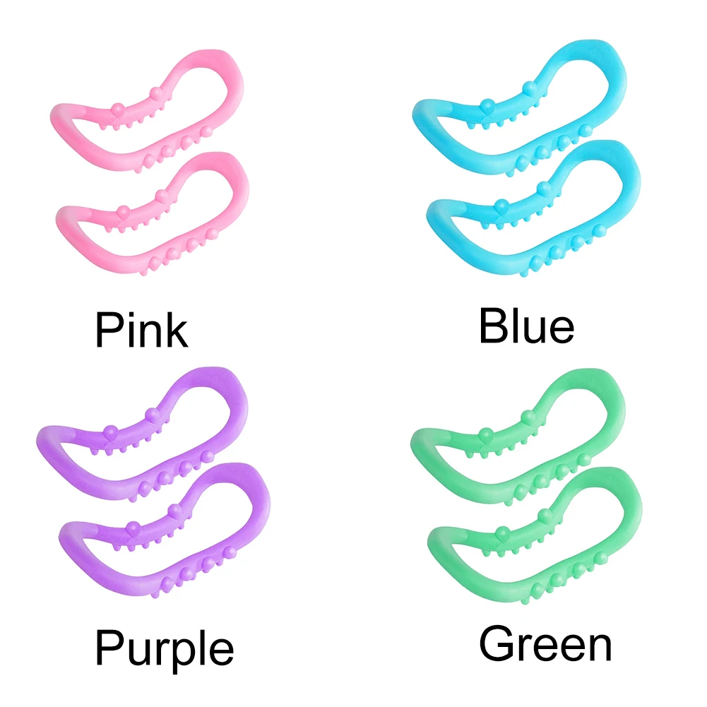 

2pcs Pilates Training Bodybuilding Sports Yoga Ring Fitness Circle Back Stretch Improve Posture Exercise Neck Equipment Massager