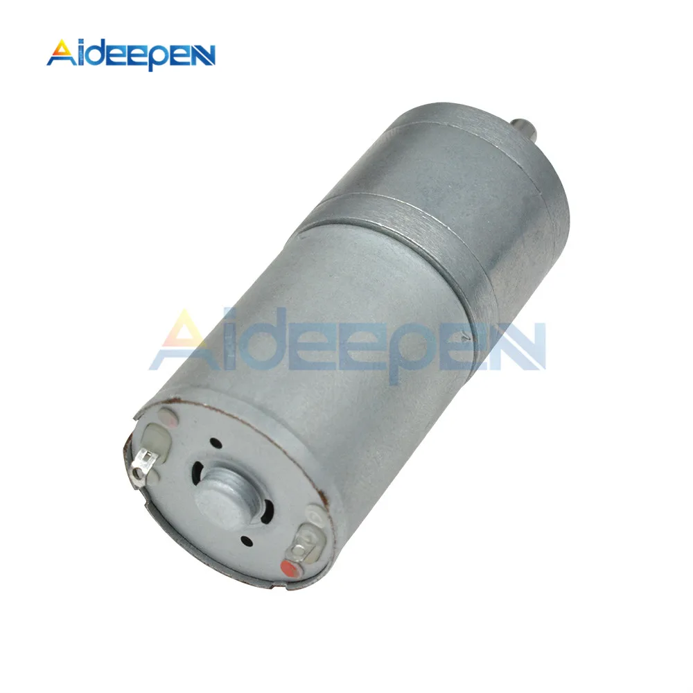 25GA370 DC 12V металлический мотор-редуктор с высоким крутящим моментом редуктор