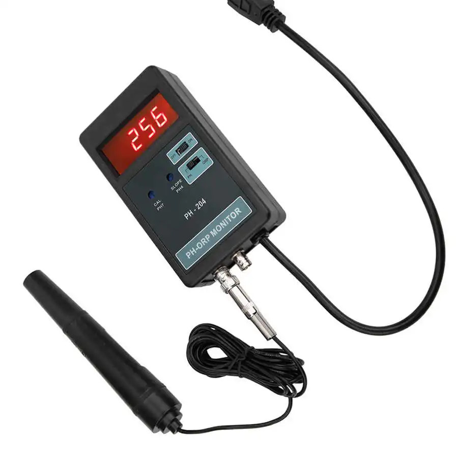 Измеритель PH/ORP с цифросветодиодный ным дисплеем тестер контролем температуры