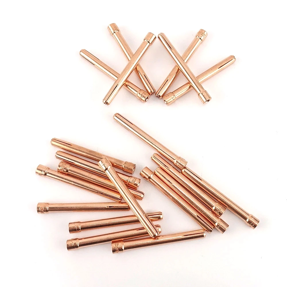 

20pcs Argon Welding TIG Torch Consumable 1.6mm 2.0mm 2.4mm 3.2mm WP17 WP18 WP26 TIG Tungstens Electrodes Collet