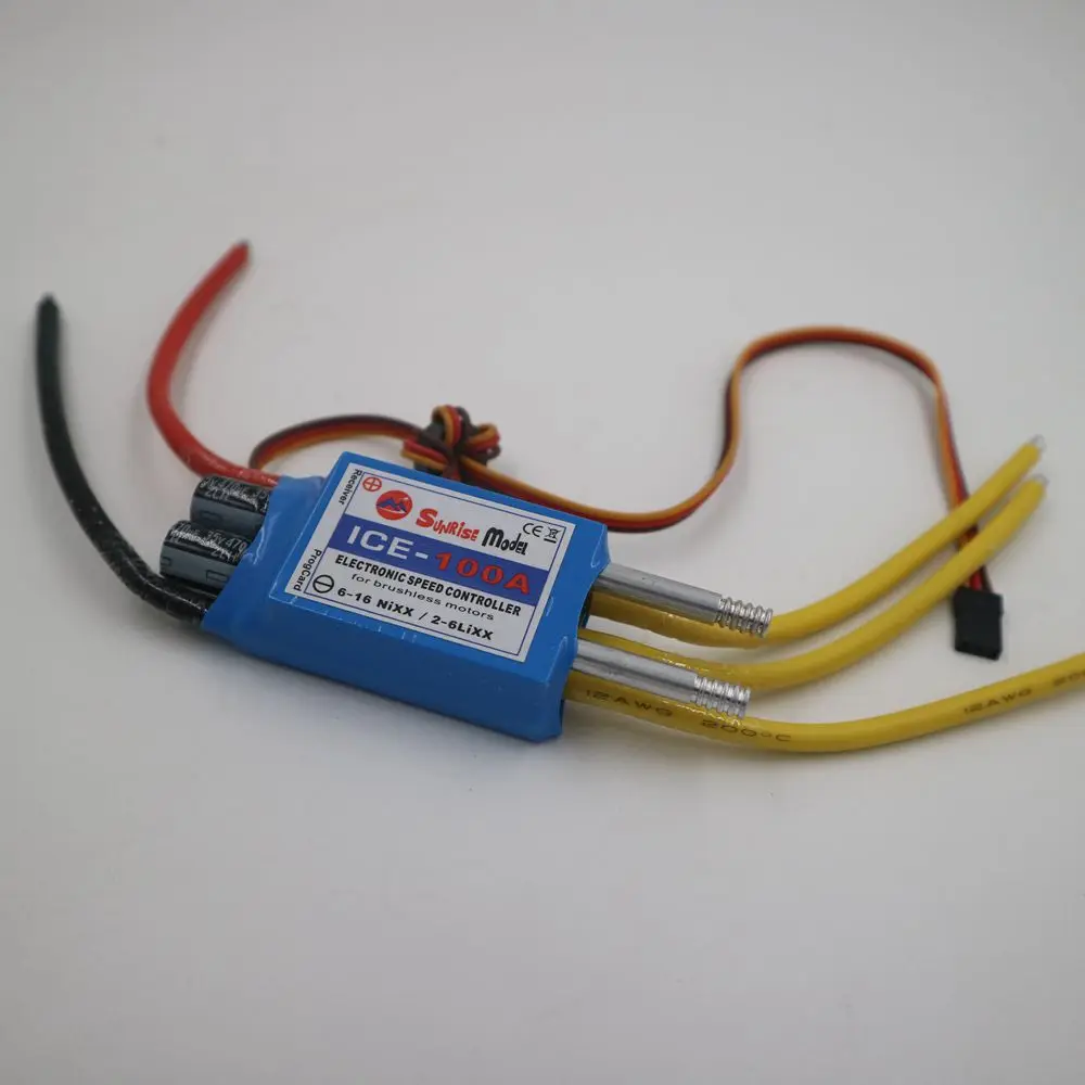 Sunrise ICE NAVY серия 100A SBEC электрический регулятор скорости ESC для RC лодки | Игрушки и