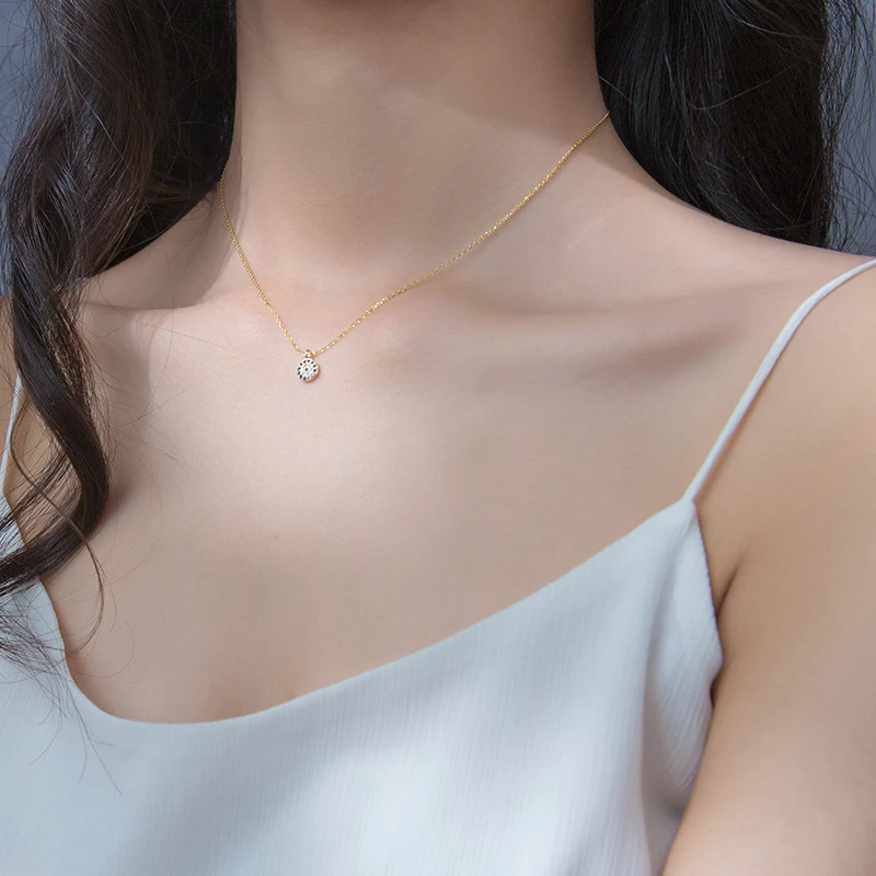 Colusiwei Горячая продажа голубые глаза короткое ожерелье для женщин подлинный 925