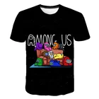 Детская одежда из США, топы, футболка для мальчиков, футболки с 3D-принтом игры, забавная аниме футболка с коротким рукавом, футболка для маленьких девочек A07