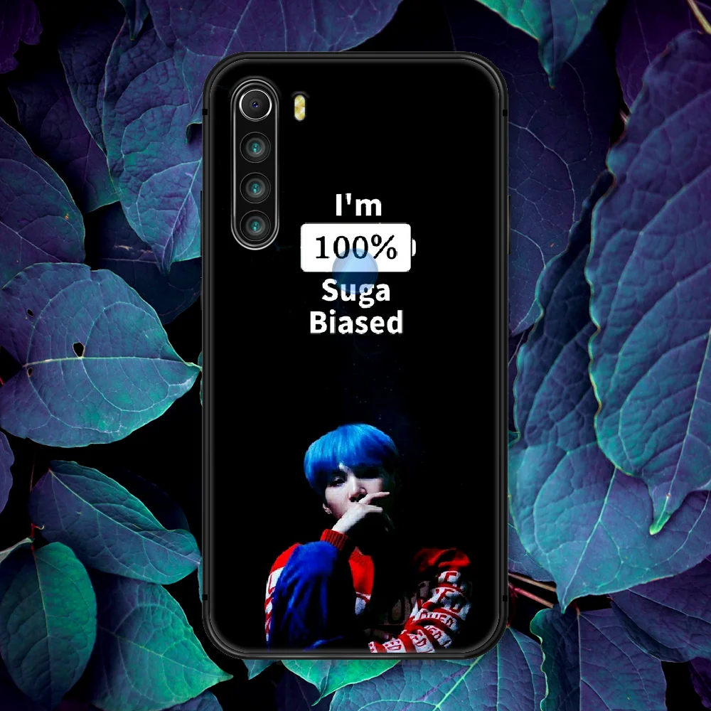 

Bangtan Boys KPOP Band Phone Case For Xiaomi Redmi Note 7 8 8T 9 9S 4X 7 7A 9A K30 Pro Ultra black Etui Fashion Cover Luxury