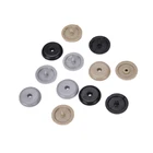 2 шт. пластиковый автомобильный ремень безопасности запчасти безопасности для автомобилей черный бежевый фиксатор расстояние ограничитель пряжка зажим фиксатор ремень безопасности кнопка остановки