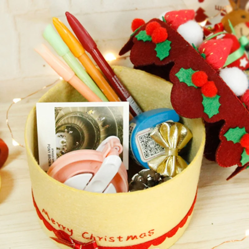 Рождественские украшения нетканые ручные поделки набор для Рождественского