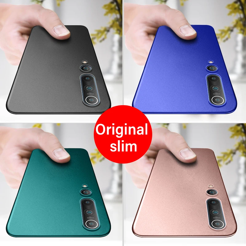 ultra thin magnetic matte pc phone case for xiaomi mi 12 11 t lite redmi note 9 8 pro poco shockproof cover free global shipping