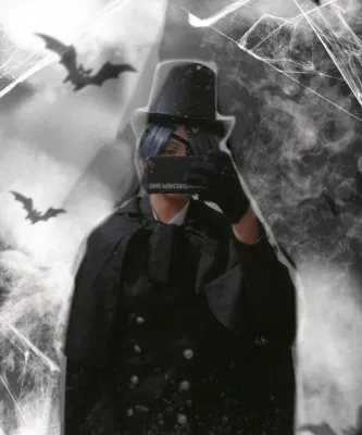 Черный Дворецкий Косплей Ciel Phantomhive Черный Косплей Костюм Полный комплект