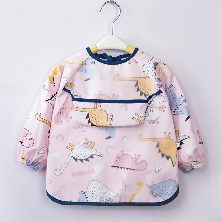 Детский непромокаемый фартук для кормления с рисунком | Дом и сад