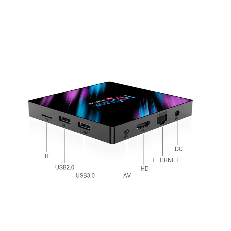 H96 MAX TV Box Android 10 iptv 4K Smart box 4k 4 Гб 64 ГБ 32 медиаплеер Google Voice Assistant для Netflix Youtube