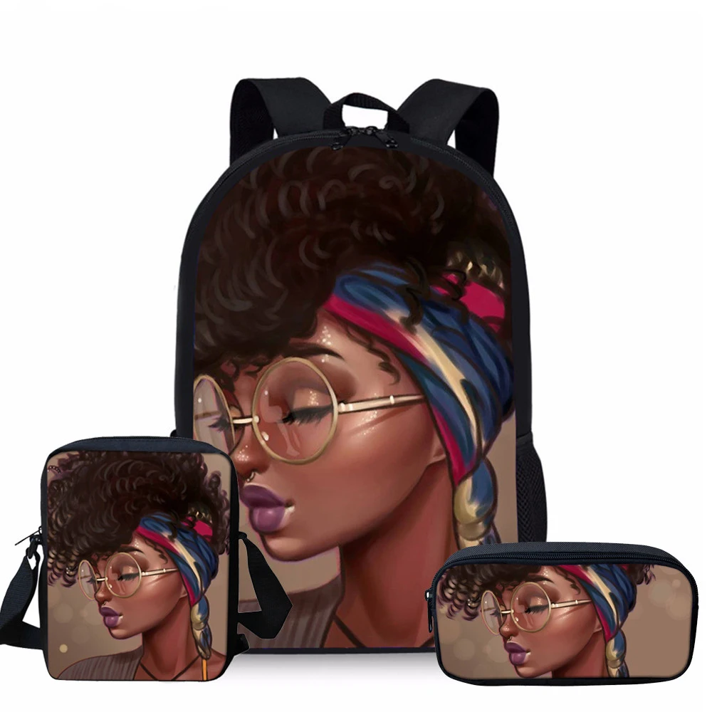 Модный черный рюкзак для девочек детские школьные ранцы подростков сумка