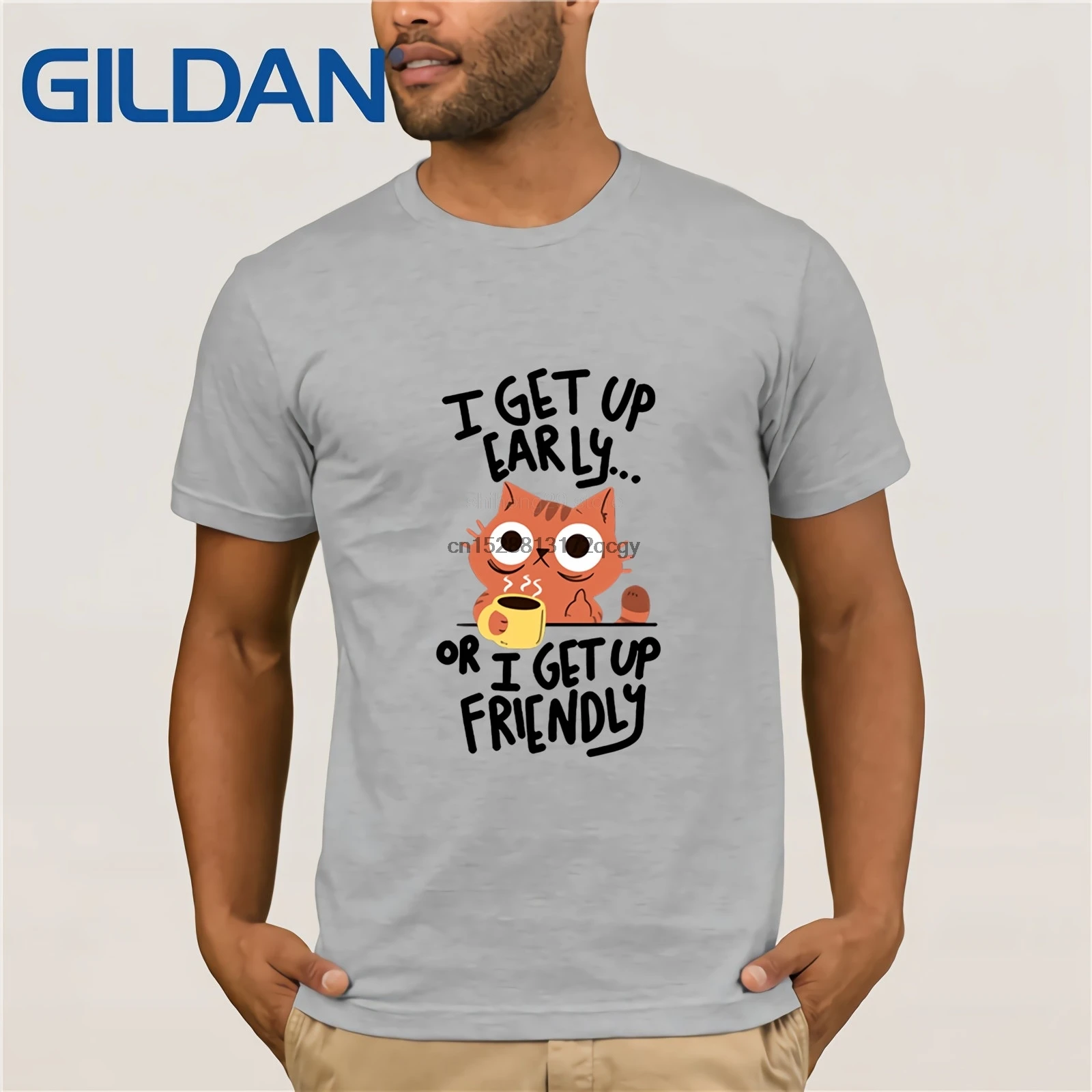 Футболки с забавным котенком и котом для мужчин принтом животных Забавные