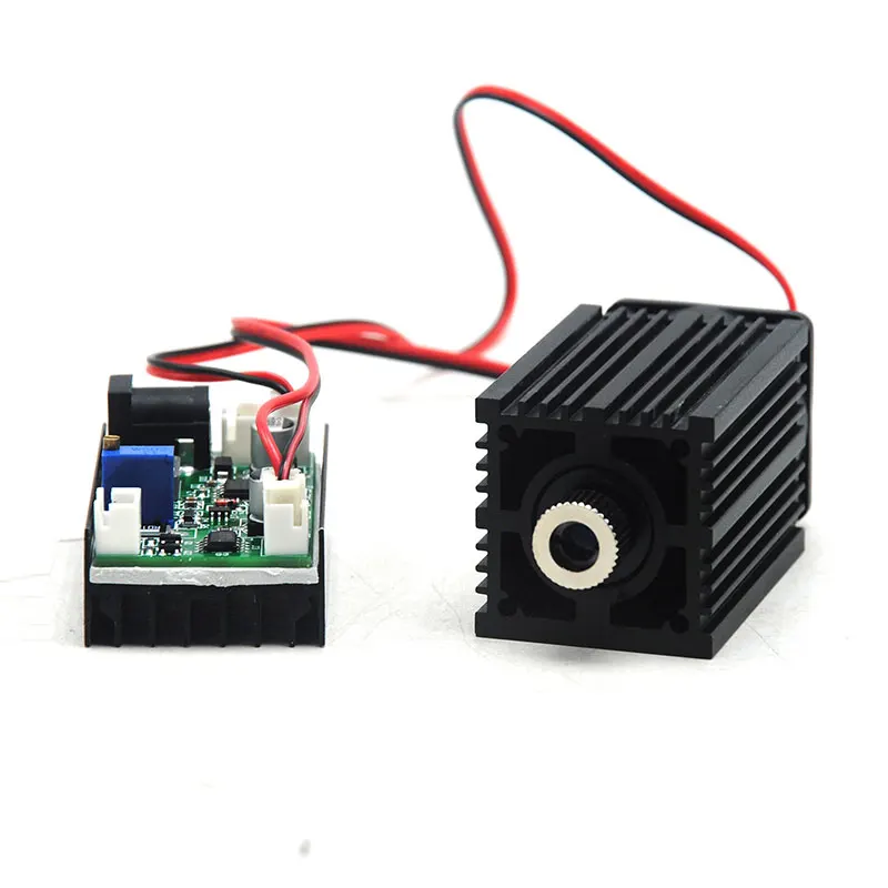 

Focusable 850nm 1W 1000mw IR Infrared Diode Laser Adjusted Dot Module Long time working 3350mm 12V w/ Fan Cooling TTL Modulation