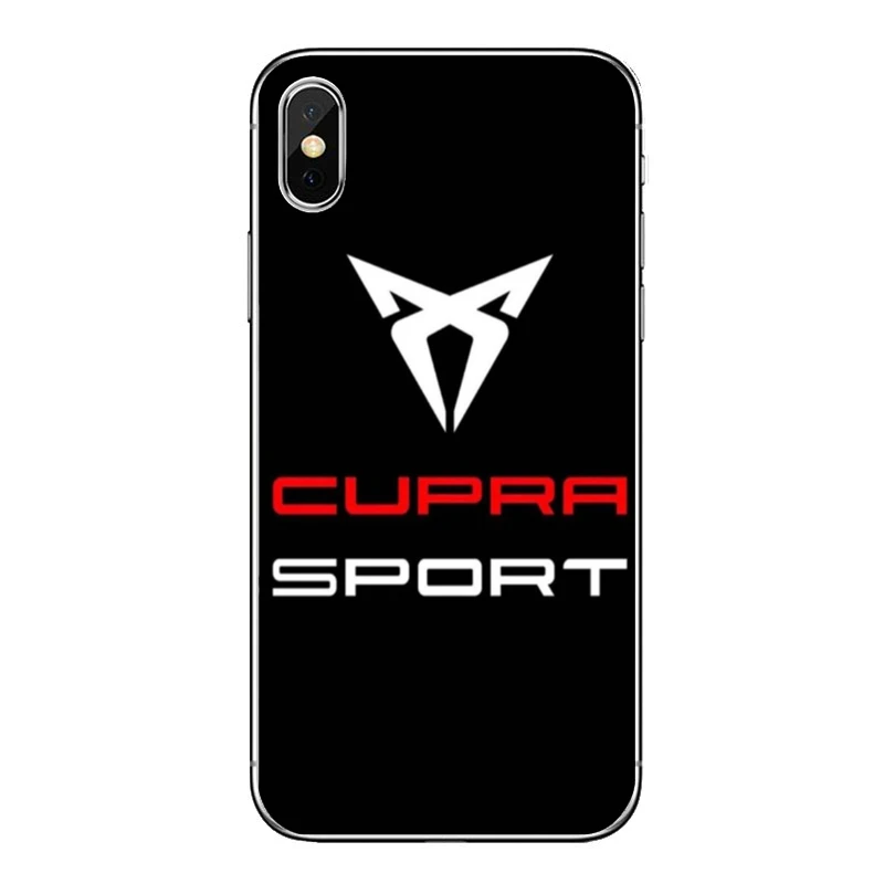 Мягкий чехол для samsung Galaxy A10 A30 A40 A50 A60 A70 A6s A8 A9s J4 J6 Prime Plus сиденья Cupra спортивный автомобиль - Цвет: Cupra-sport-B-07