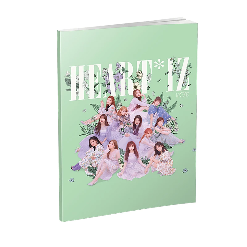 IZONE Kpop IZ* Один 2-й мини-альбом Фотокнига Мода K-pop IZONE маленький фотоальбом фото плата, вентиляторы сувенир Прямая - Цвет: IZONE
