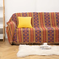 fashion thick sofa blanket double sided non slip anti scratch sofa cushion boho decor full cover dust proof sofa towel