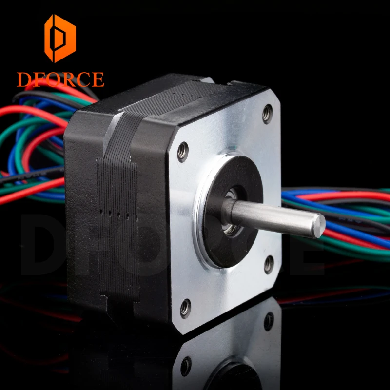 Двигатель экструдера шаговый двигатель 17 дюймов 23 мм титановый для титана