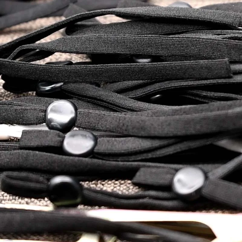 100 шт. эластичный шнур для маски регулируемая эластичная пряжка сделай сам маска