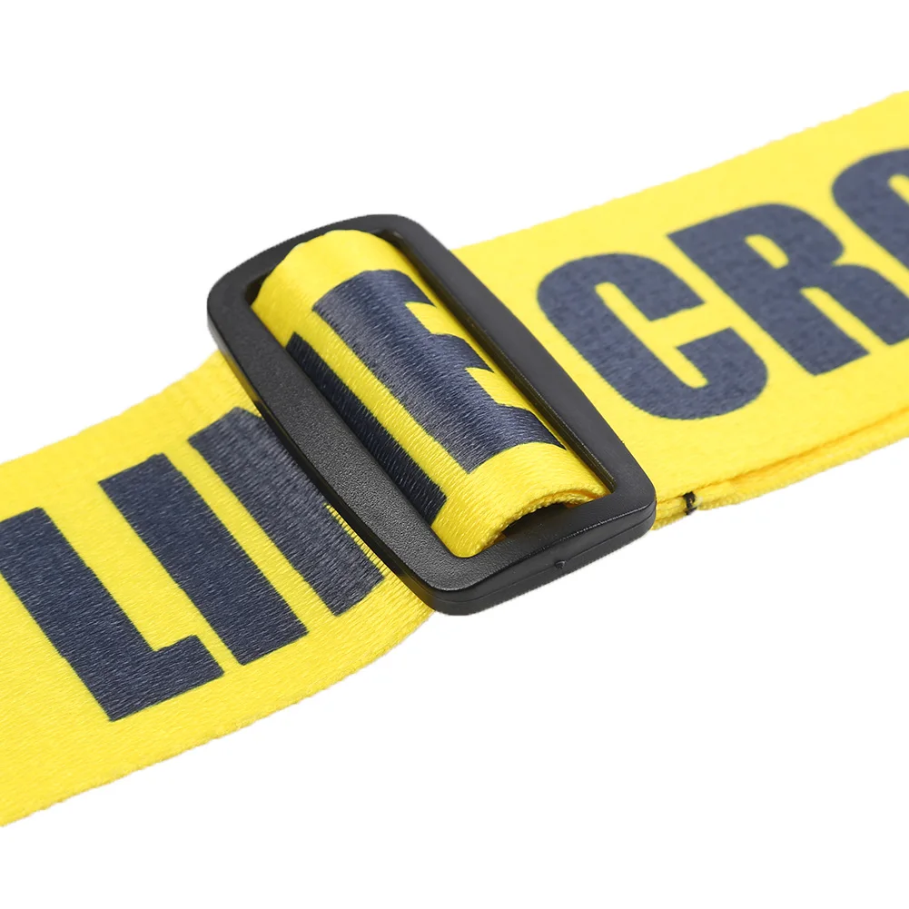 

Yellow/Red Polyester Guitar Straps with PU Leather Ends Adjustable Guitar Belts for Electric Acoustic Guitar Products