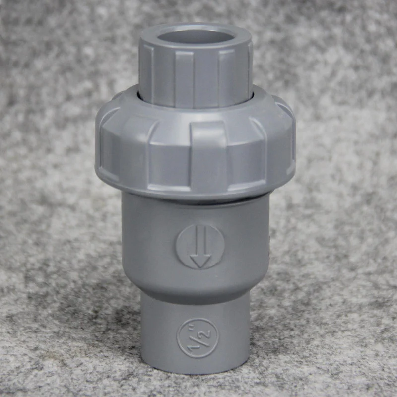 Обратный клапан ХПВХ трубы фитинги Водостоки Системы Запчасти водяная трубка