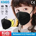 Детская маска для лица От 9 до 12 лет kn95mask, детская маска для рта с фильтром 95% PM2.5 kn95 infantil ffp2mask, детская маска