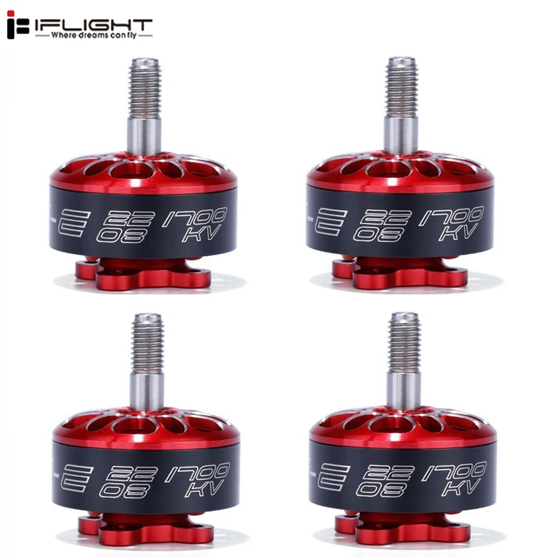 IFlight XING E 2208 1800/2450KV 3 6S бесщеточный двигатель для радиоуправляемых дронов FPV