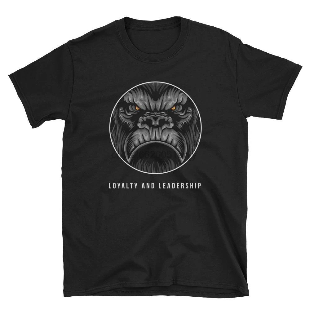 Мужские футболки Gorilla Circle Loyalty Leadership Art брендовые из 100% хлопка новинка 2019 |