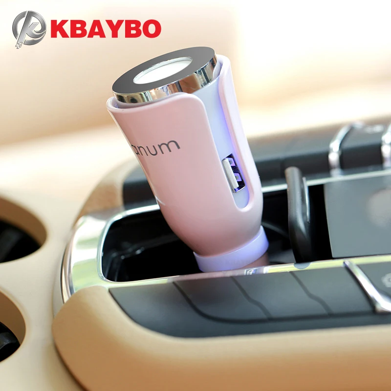 

2021 Car Aroma Diffuser Car Aromatherapy Mat Diffuser with Dual Power USB Car Charger 5-Color Selection