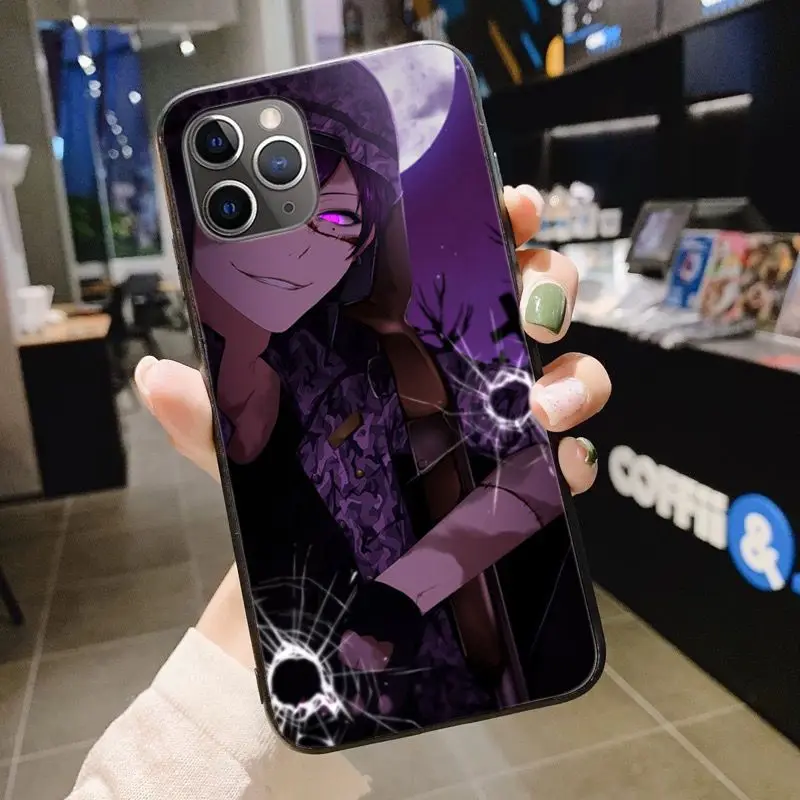 BBTHBDNBY аниме мальчики Новое поступление черный чехол для телефона iPhone 11 pro XS MAX 8 7 6 6S