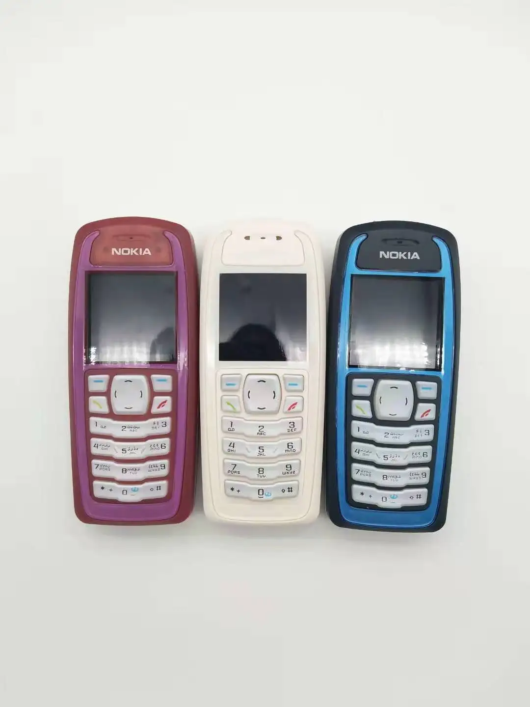 3100 разблокированный Nokia 3100 GSM бар 850 мАч Поддержка Русская и арабская клавиатура дешевый и старый мобильный телефон Восстановленный