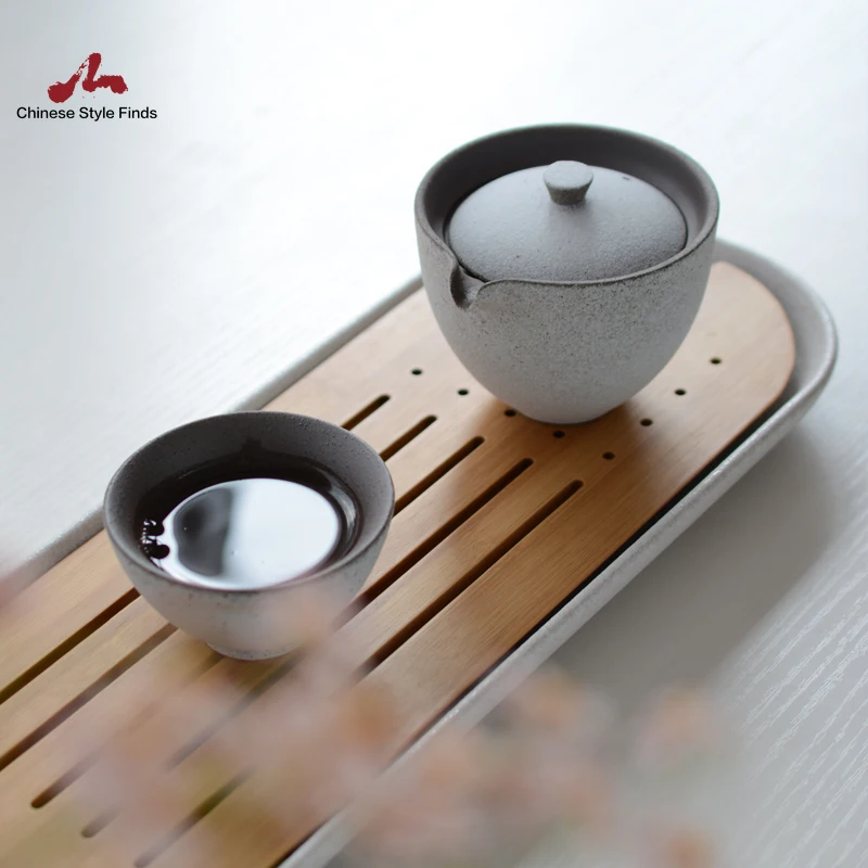 Чайный сервиз чайные принадлежности рандомный чайник чашки фарфоровый