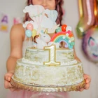 Украшение для торта, Радужный Единорог, облако, яйцо, воздушный шар, флажки для торта декор, 1 единорог, тематическая вечеринка, 1 детский день рождения, вечевечерние НКА, украшение для торта
