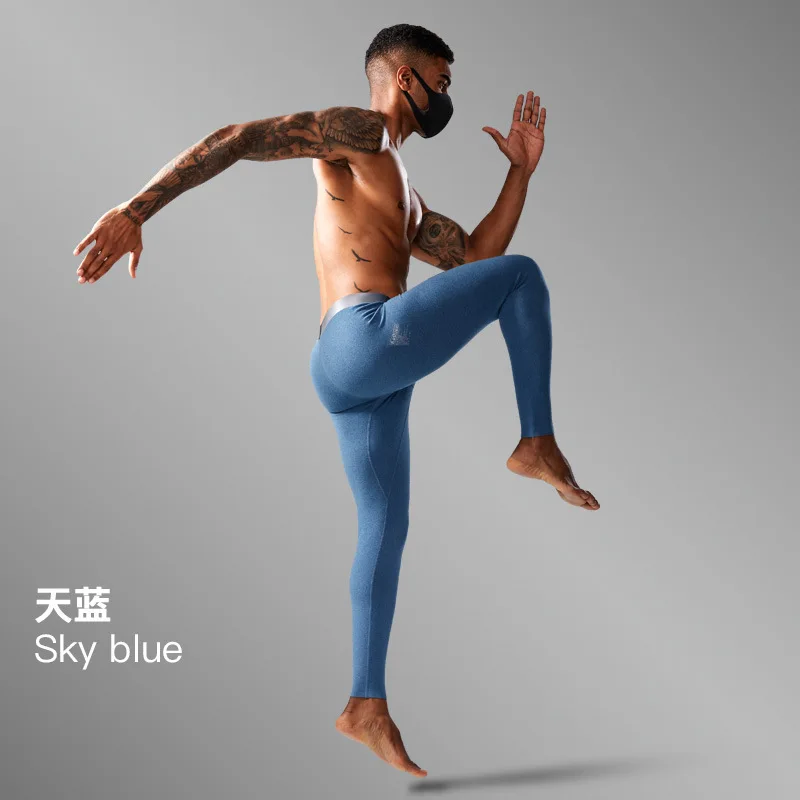 New Thermal Underwear Men Long Winter Warm Thicken Thermal Underwear Pants Mens Leggings Thermal Pants for Men