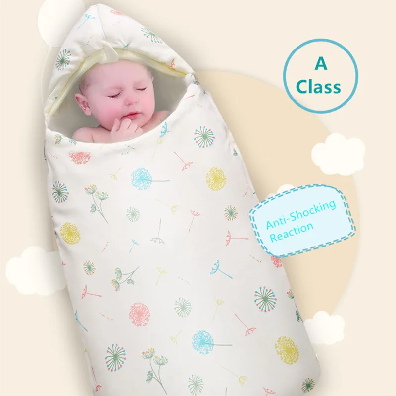 Baby Sleeping Bag Diaper Cocoon For Newborns Blanket Envelope Sleep sacks Cartoon Pattern New Envelopes | Мать и ребенок