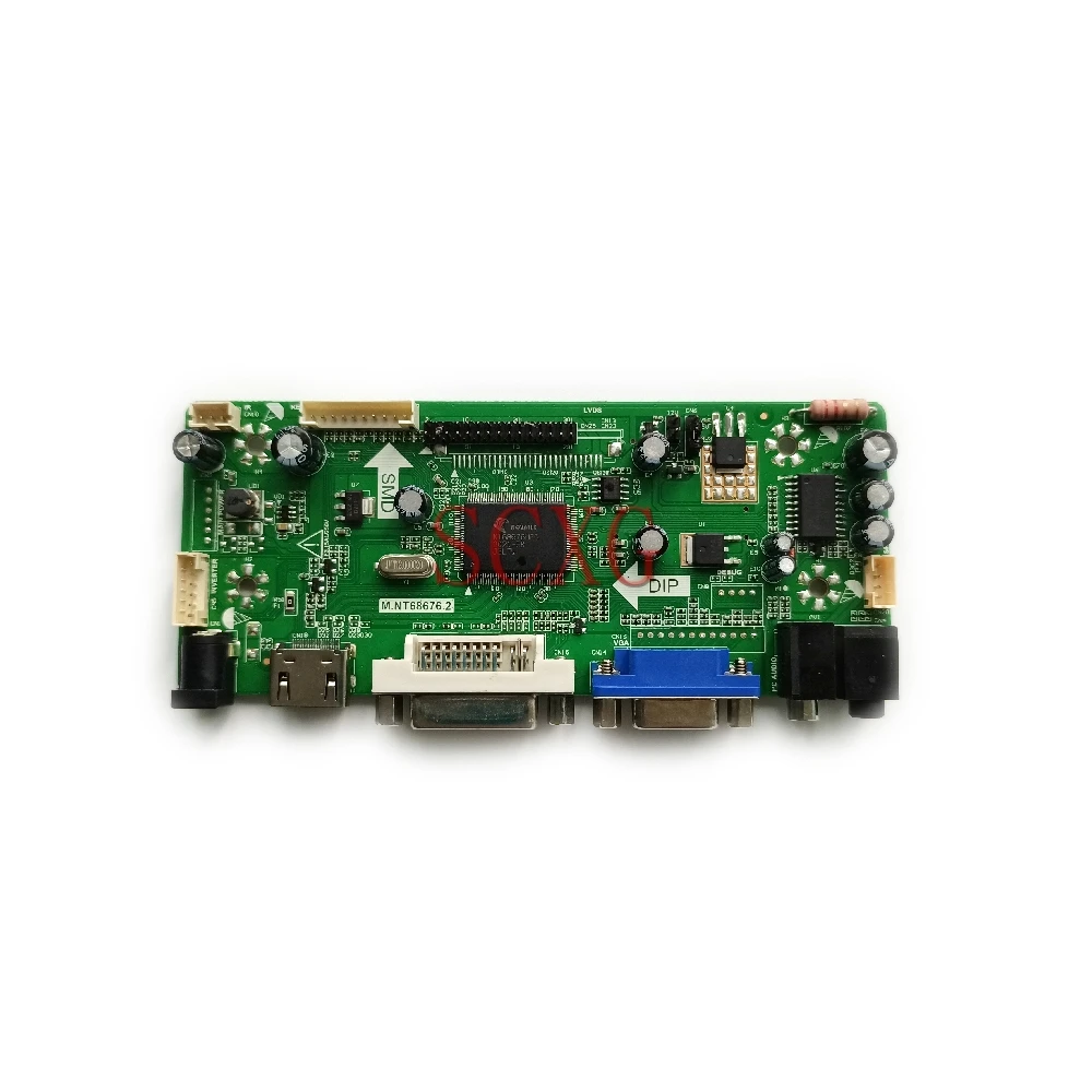 Комплект платы контроллера привода с ЖК-экраном DVI VGA HDMI 60 Гц WLED 40 контактов LVDS