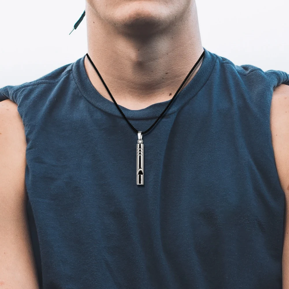 

Referee Sport Whistle Emergency Metal Whistle Portable Pendant Necklace Whistle For Outdoor Survival Emergency Dropshipping