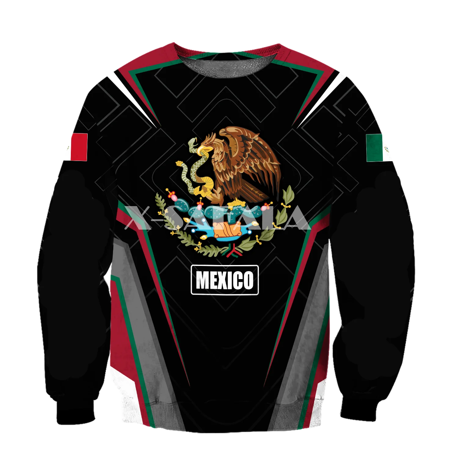 

Mexico Proud Mexican 3D Print Size XS-7XL Hoodie Man Women Harajuku Outwear Zipper Pullover Sweatshirt Casual Unisex-1
