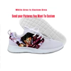 Кроссовки в стиле Харадзюку для мужчин и женщин, модные повседневные сникерсы с мультяшным 3D-принтом, цельный комплект, лето 2019