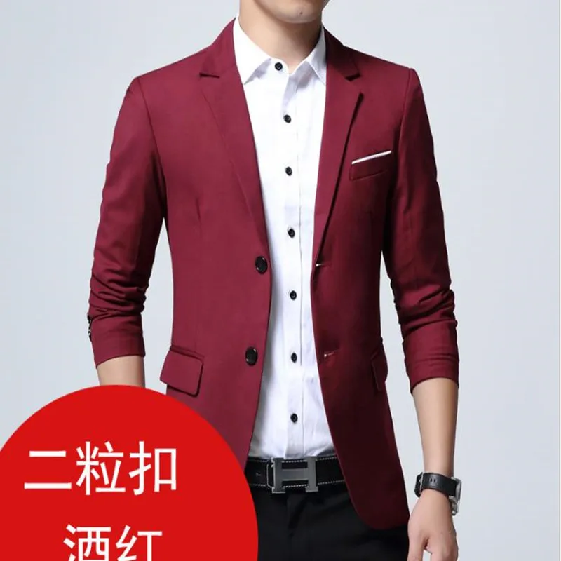 Новый мужской костюм для отдыха куртка самостоятельного культивирования