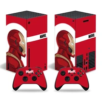 2021 marvel iron man skin sticker decal cover for xbox series x console and 2 controllers xbox series x skin sticker vinyl