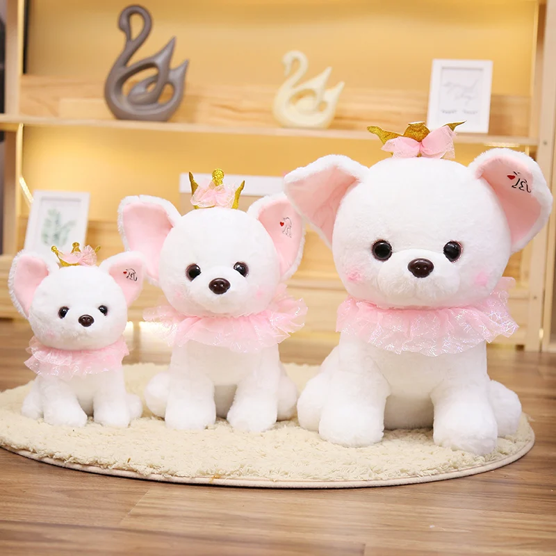 Милая собака чихуахуа плюшевые игрушки милая щенок мягкие куклы-животные
