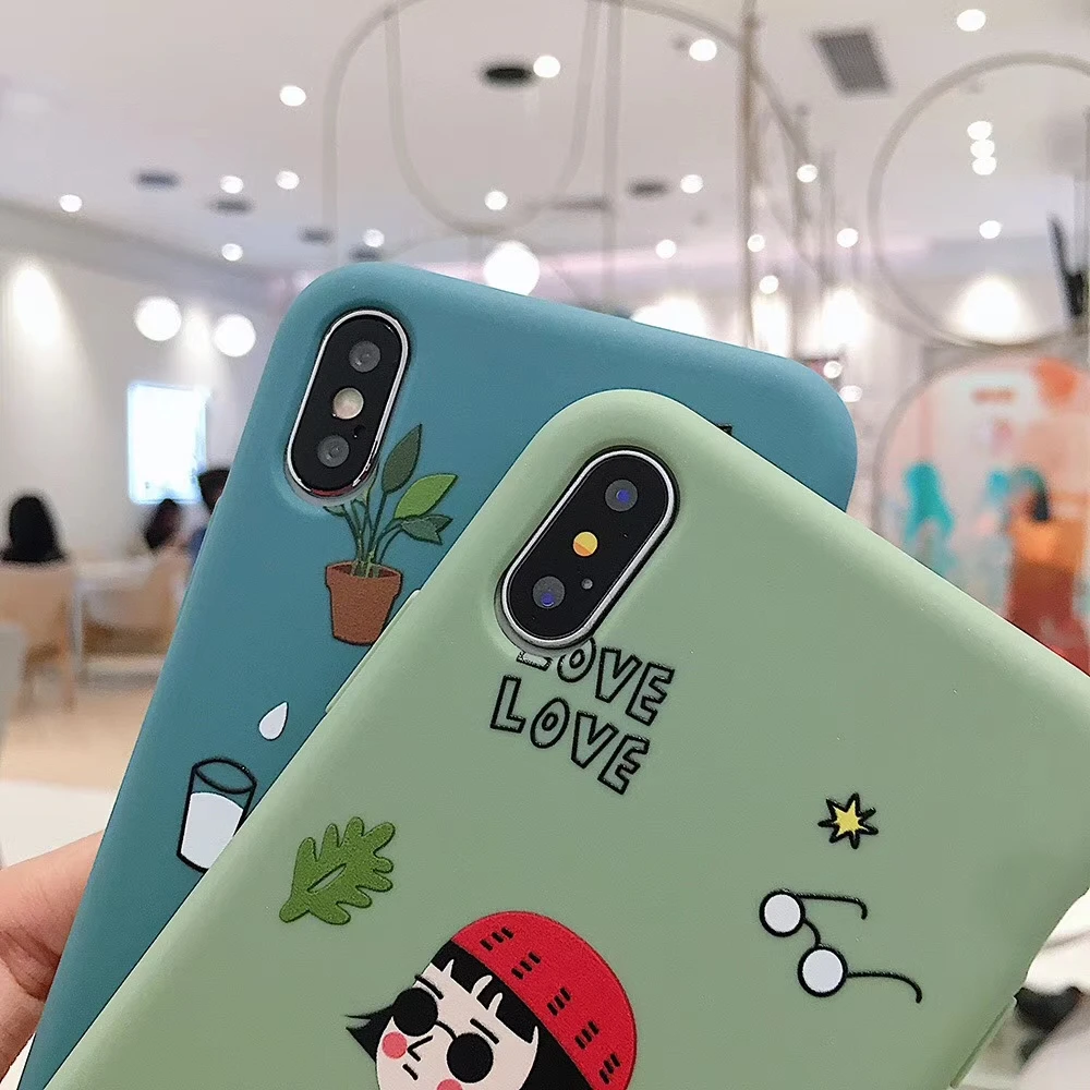 Милая пара профессиональный убийца Leon Чехол для мобильного телефона iPhone 11X7 8 плюс