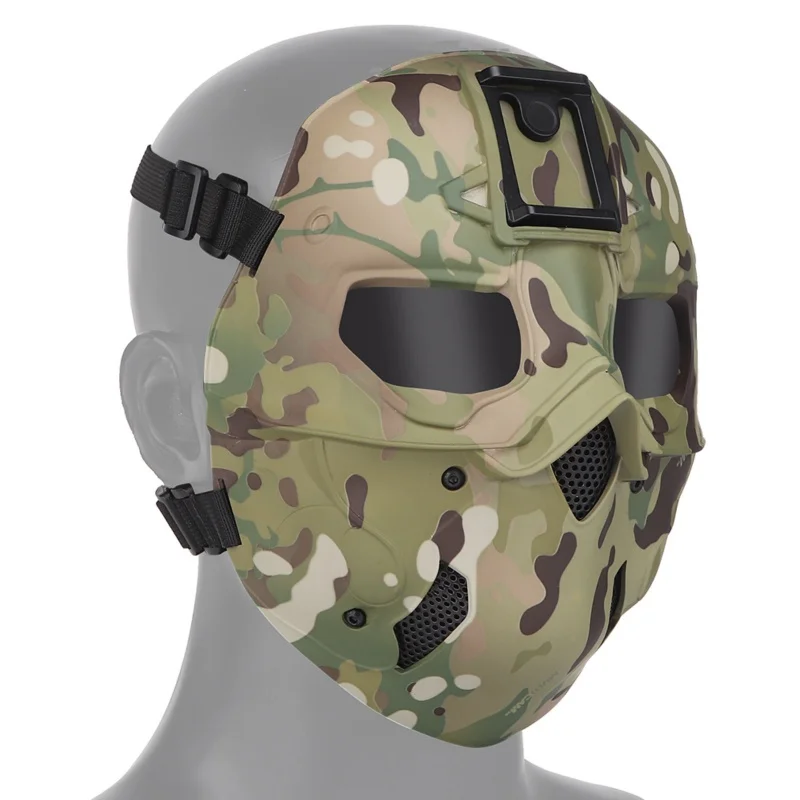 

Tactical Full Face Mask Protective Safety Mask Cycling Veil Hiking Mask Comfortable Airsoft Mask Outdoor Protective CP Mask