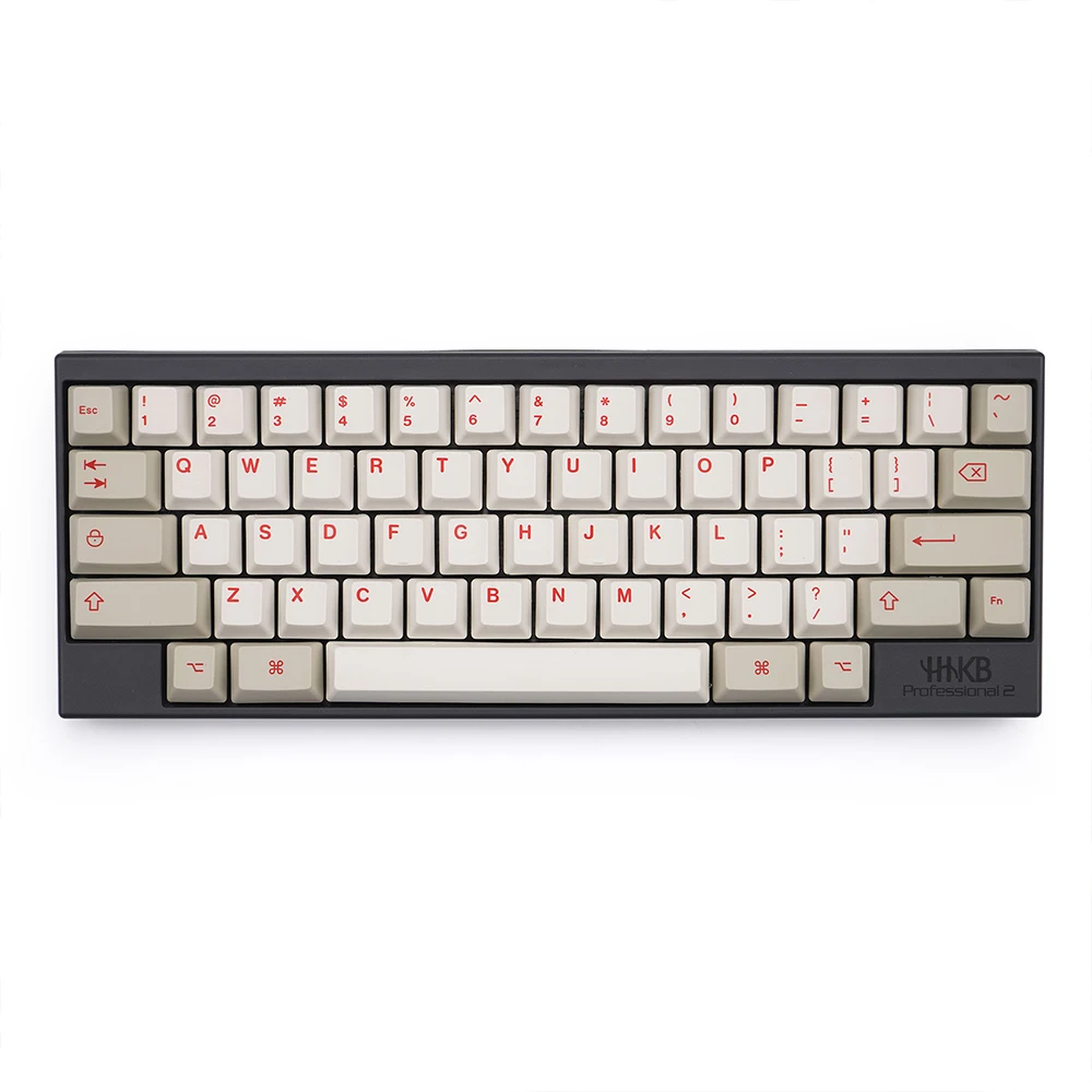 9009 серая белая сублимационная клавиатура PBT специально для FC660C Hhkb емкость