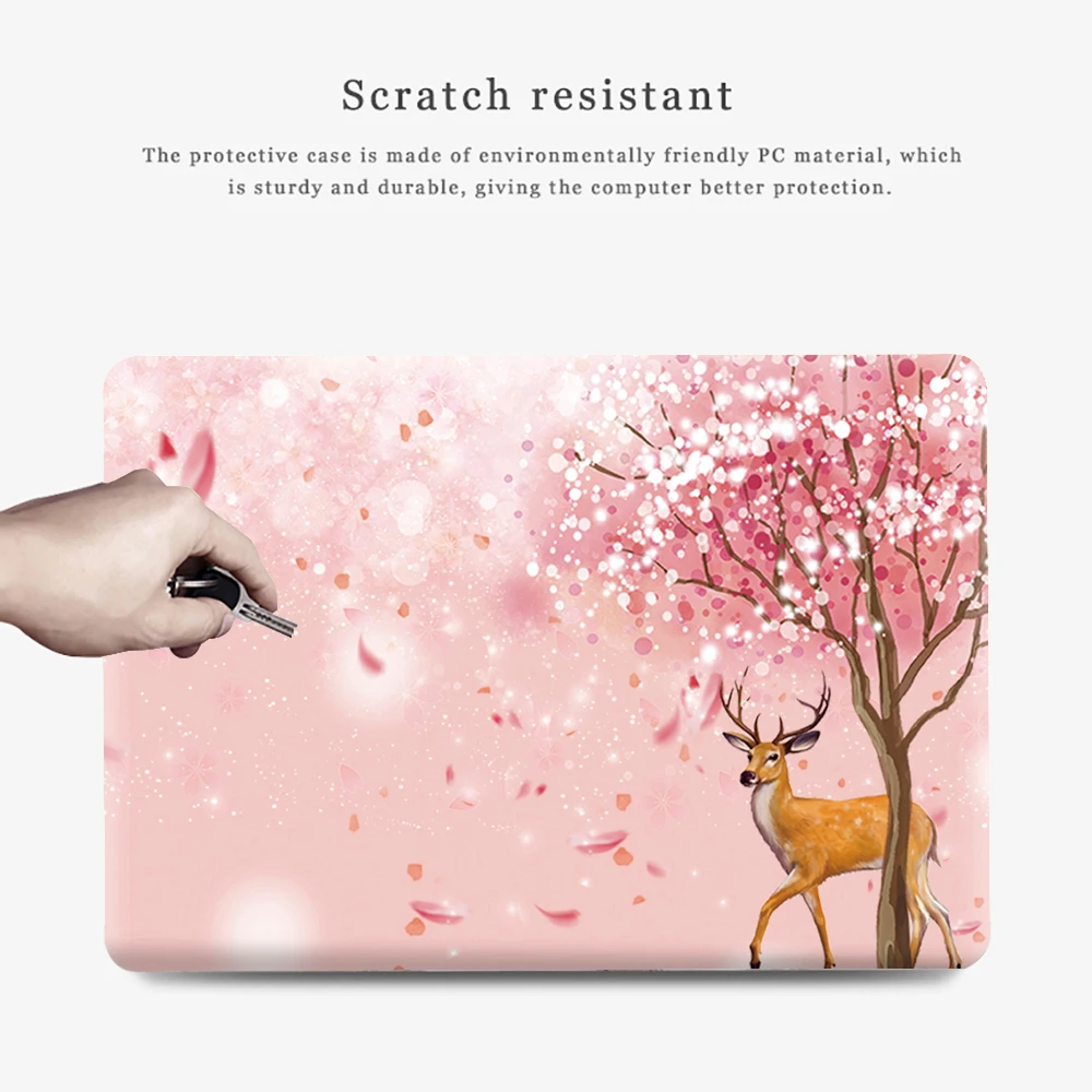 Жесткий Чехол для ноутбука Macbook Air Pro retina 11 12 13 15 A2159 сенсорная панель mac book Touch ID A1932