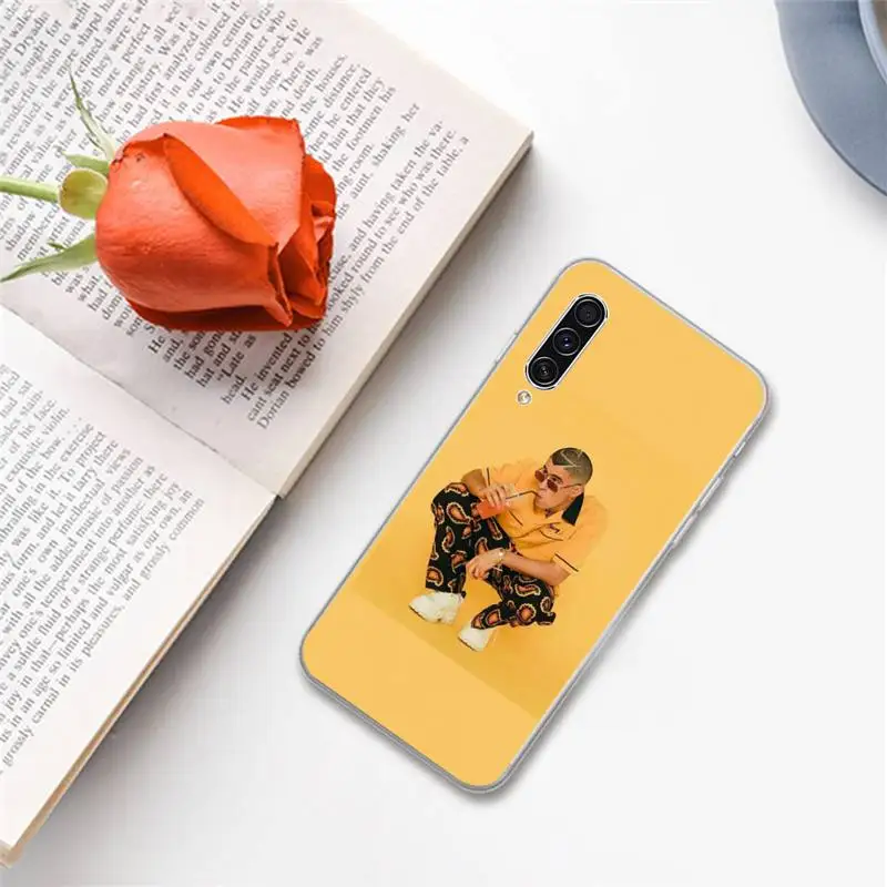 

BAD BUNNY REQUESTED fundas Phone Case For Samsung A S M Note 9 10 20 fe 21 71 30 ultra plus 5g 11 31 51 s