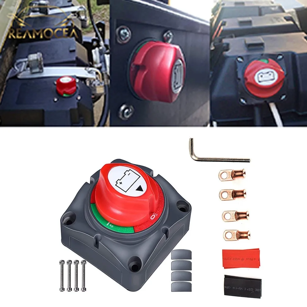 

Battery Switch Power Cut On/Off Boat Truck RV Boat Caravan Dual System Circuit Breakers And Disconnectors